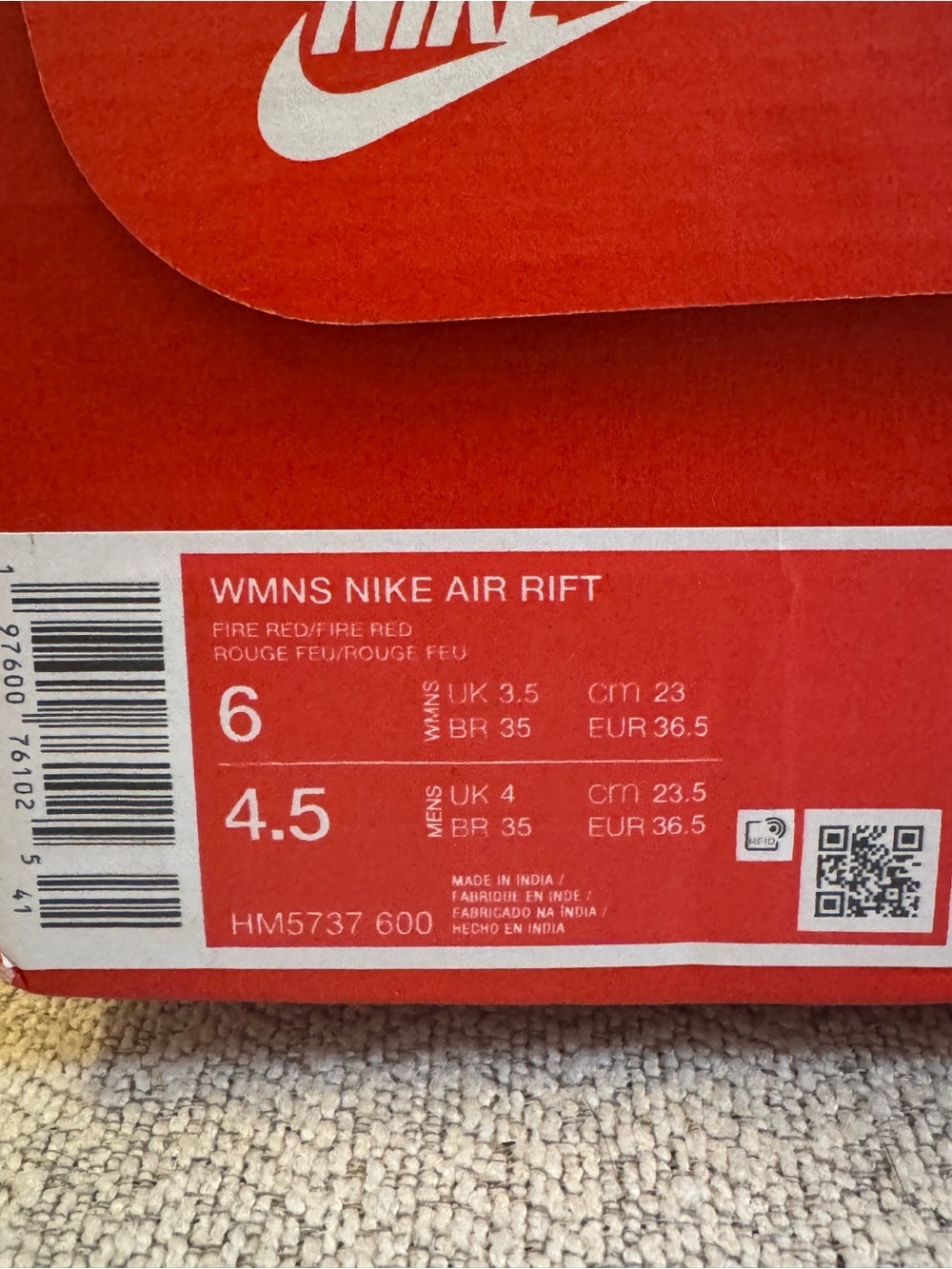 Nike Air Rift - Picture 5 of 5